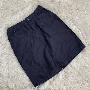 Marmot Grey Cotton Blend Skirt Women’s Size 6